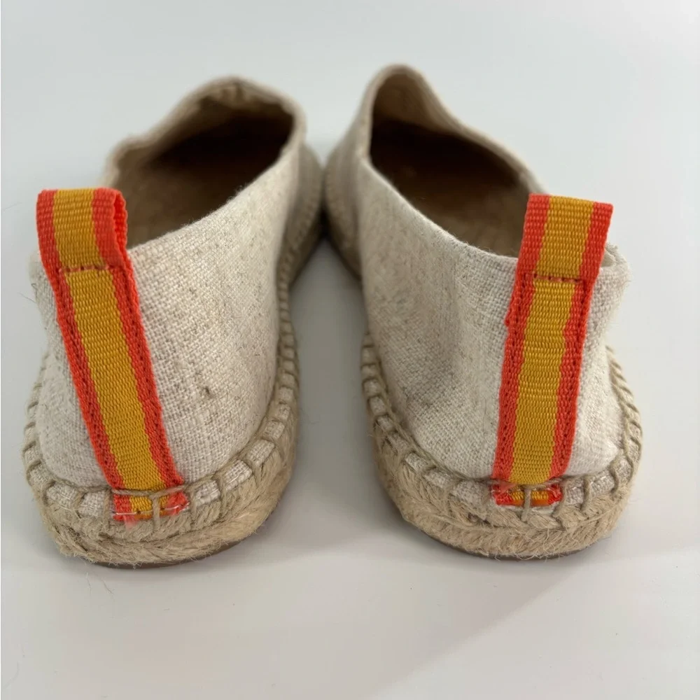 Vera Bradley floral espadrille flats 10 Dune beige tan coastal comfort beach